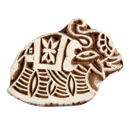 Set of 1 Piece New Wooden Printing Block